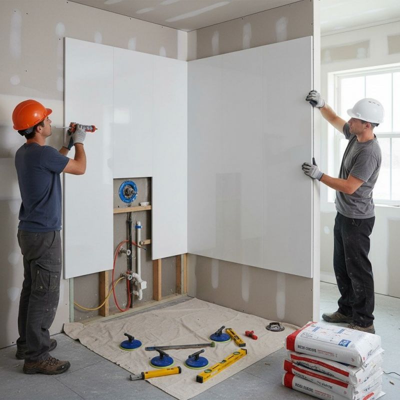 Tub To Shower Conversion