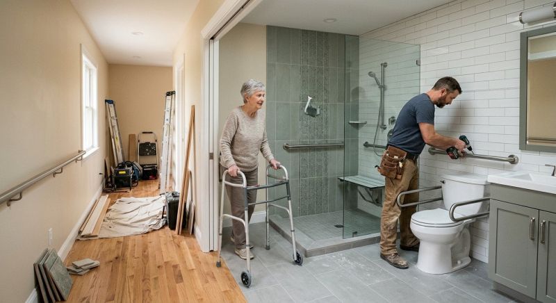 Accessible Tub Installation in Hunterdon County, NJ