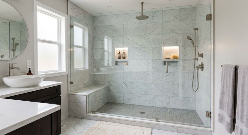 Granite Shower Installation in Norwalk, CT
